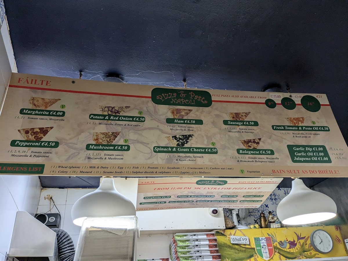 Menu Pizza & Pasta Napoli-1